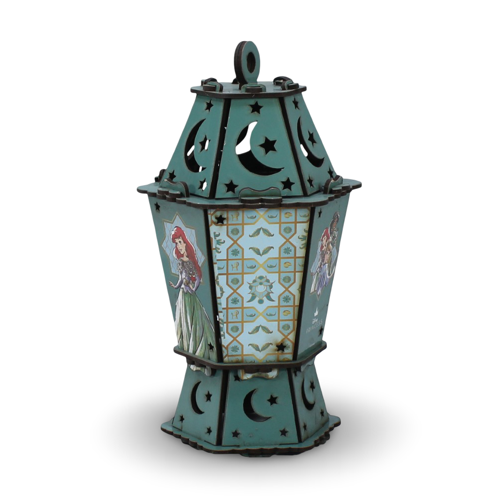 Nilco Disney Princess Ramadan Lantern – Green Decorative Fanous