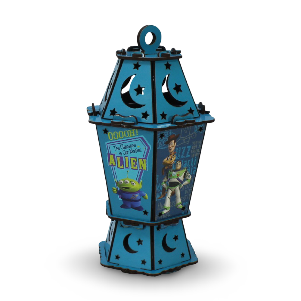 Nilco Toy Story Ramadan Lantern – Blue Decorative Fanous