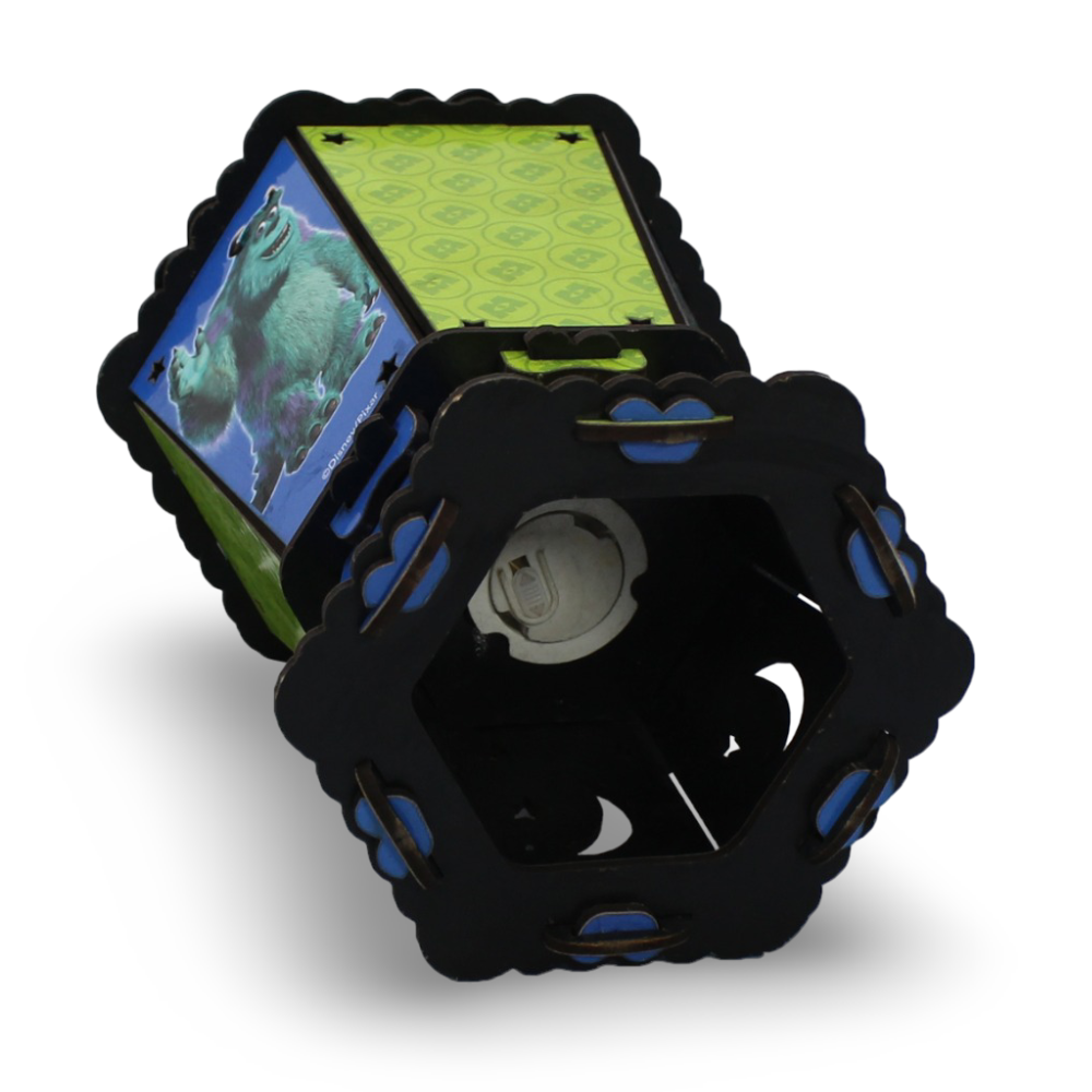 Nilco Monsters Ramadan Lantern – Blue & Green Decorative Fanous