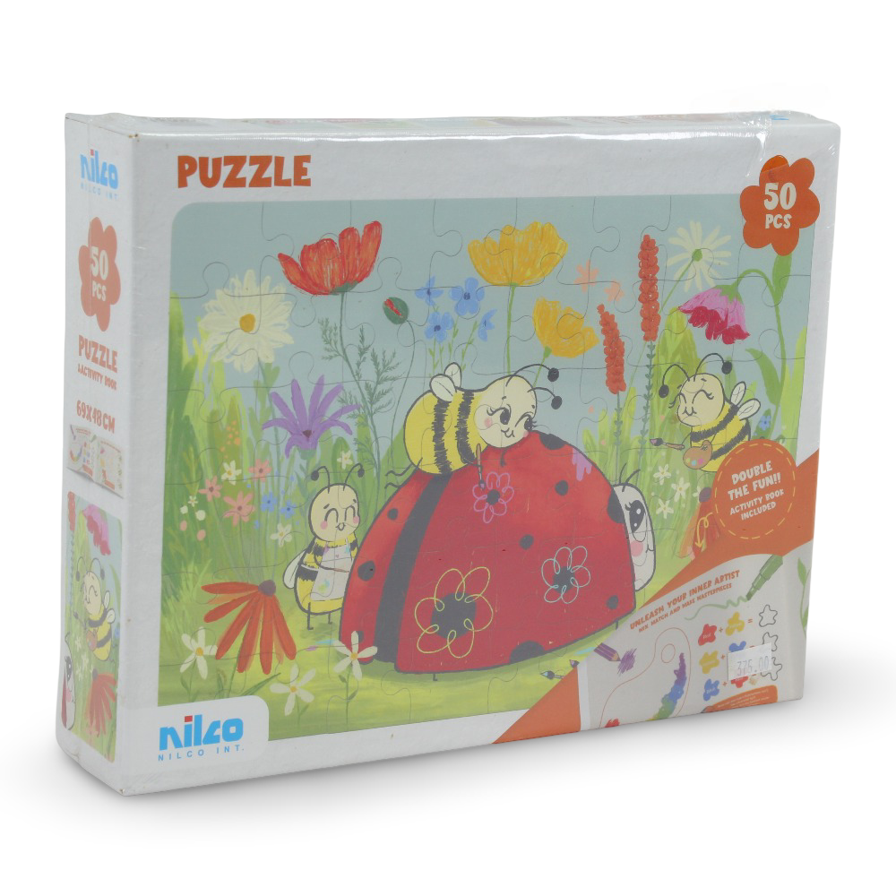 Nilco Jigsaw Puzzle - Garden 50 PCS - Toys