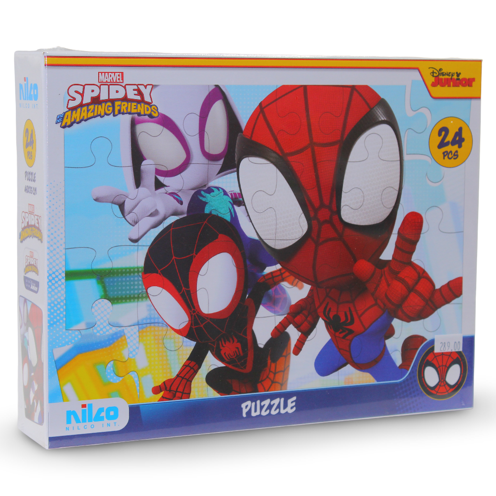 Nilco Marvel Spidey and His Amazing Friends Puzzle – 24 Pieces