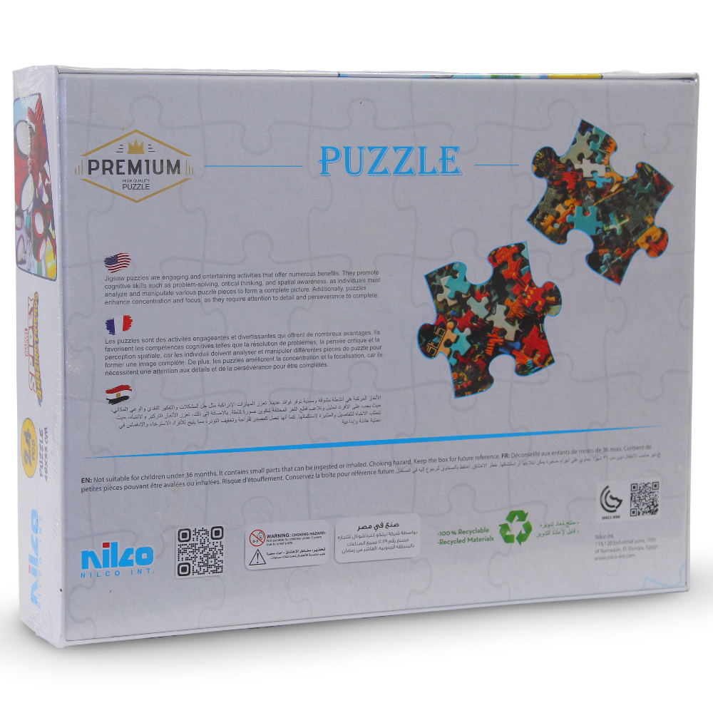Nilco Marvel Spidey and His Amazing Friends Puzzle – 24 Pieces