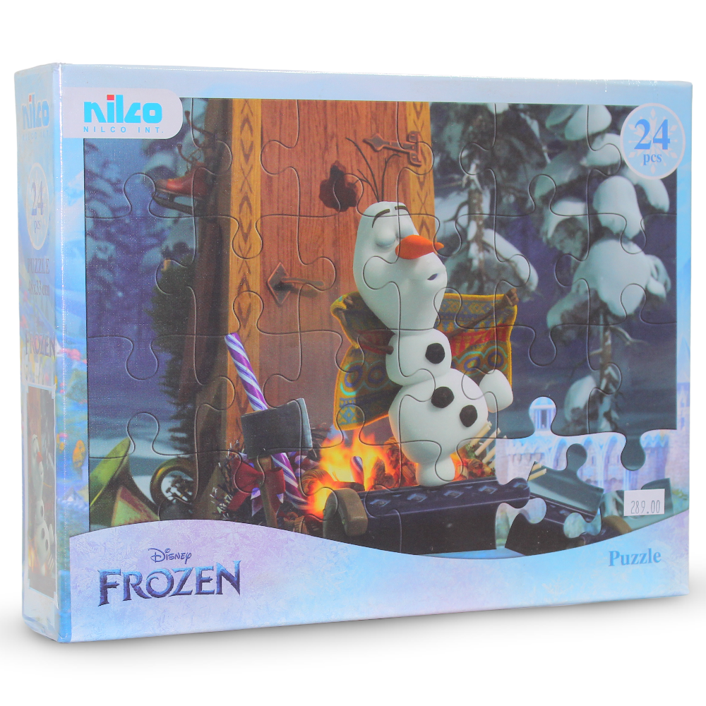 Nilco Frozen's Olaf Puzzle – 24 Pieces - Toys