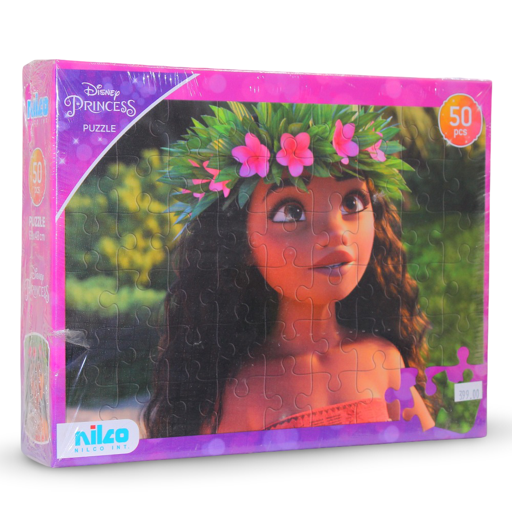 Nilco Princess Moana Puzzle – 50 Pieces - Toys
