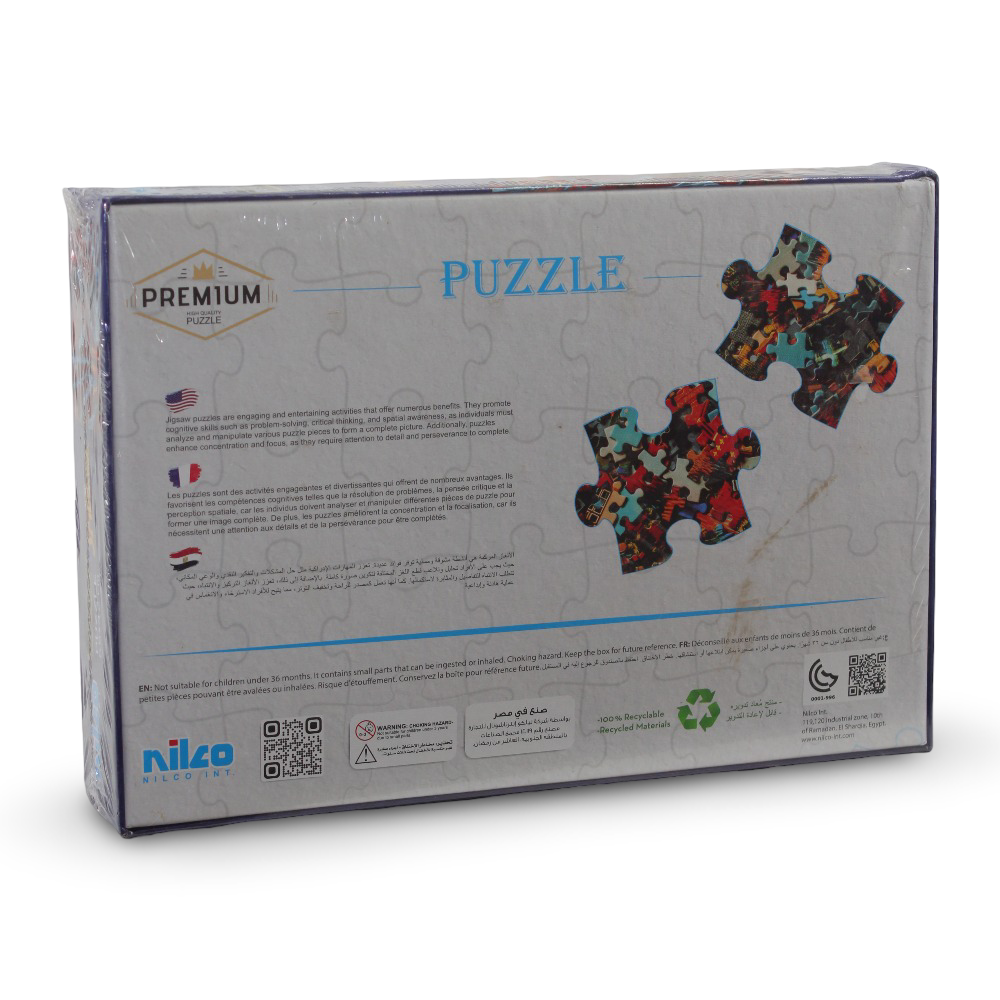 Nilco  Marvel Spider-Man Puzzle – 300 Pieces Action Jigsaw Puzzle