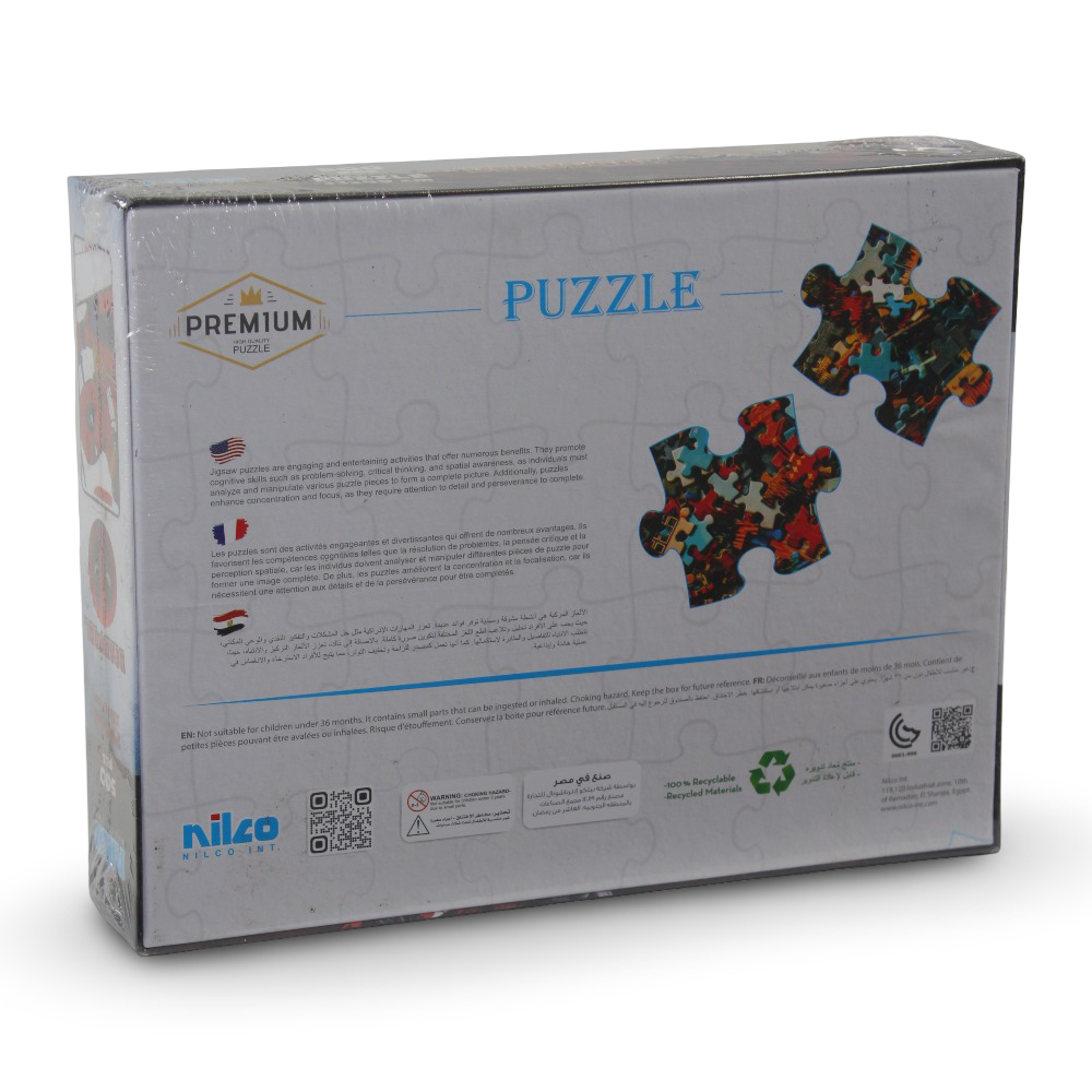 Nilco Marvel Deadpool Puzzle – 500 Pieces Action Jigsaw Puzzle