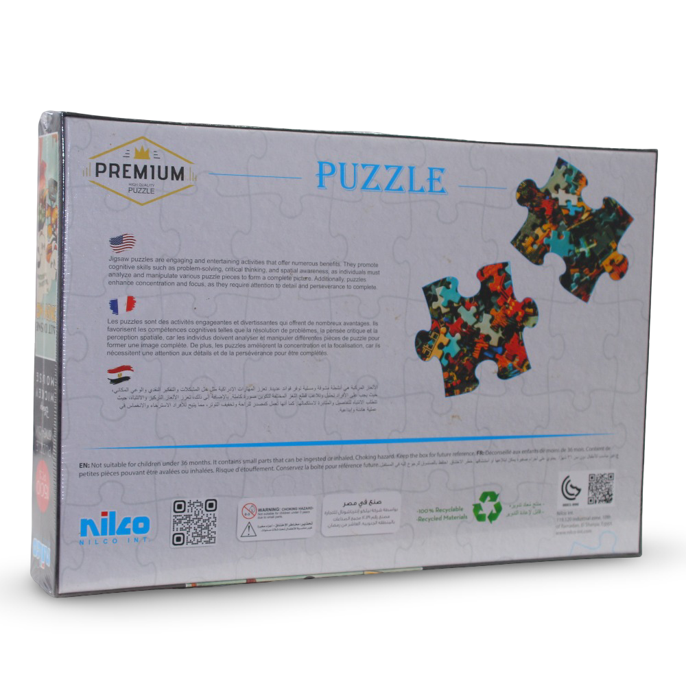 Nilco Mickey & Minnie Classic Poster Puzzle – 1500 Pieces