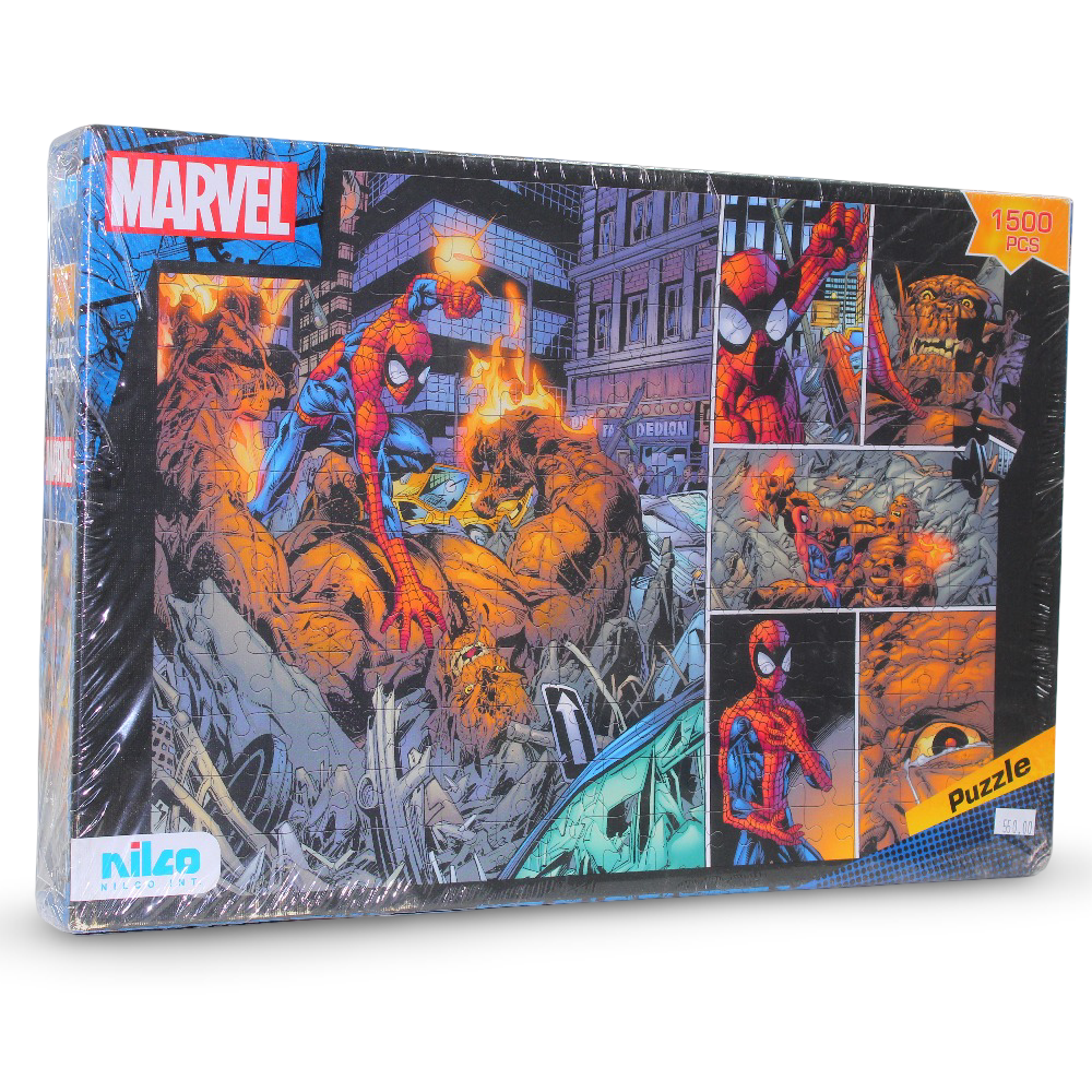 Nilco Marvel Spider-Man Comics Edition Puzzle – 1500 Pieces