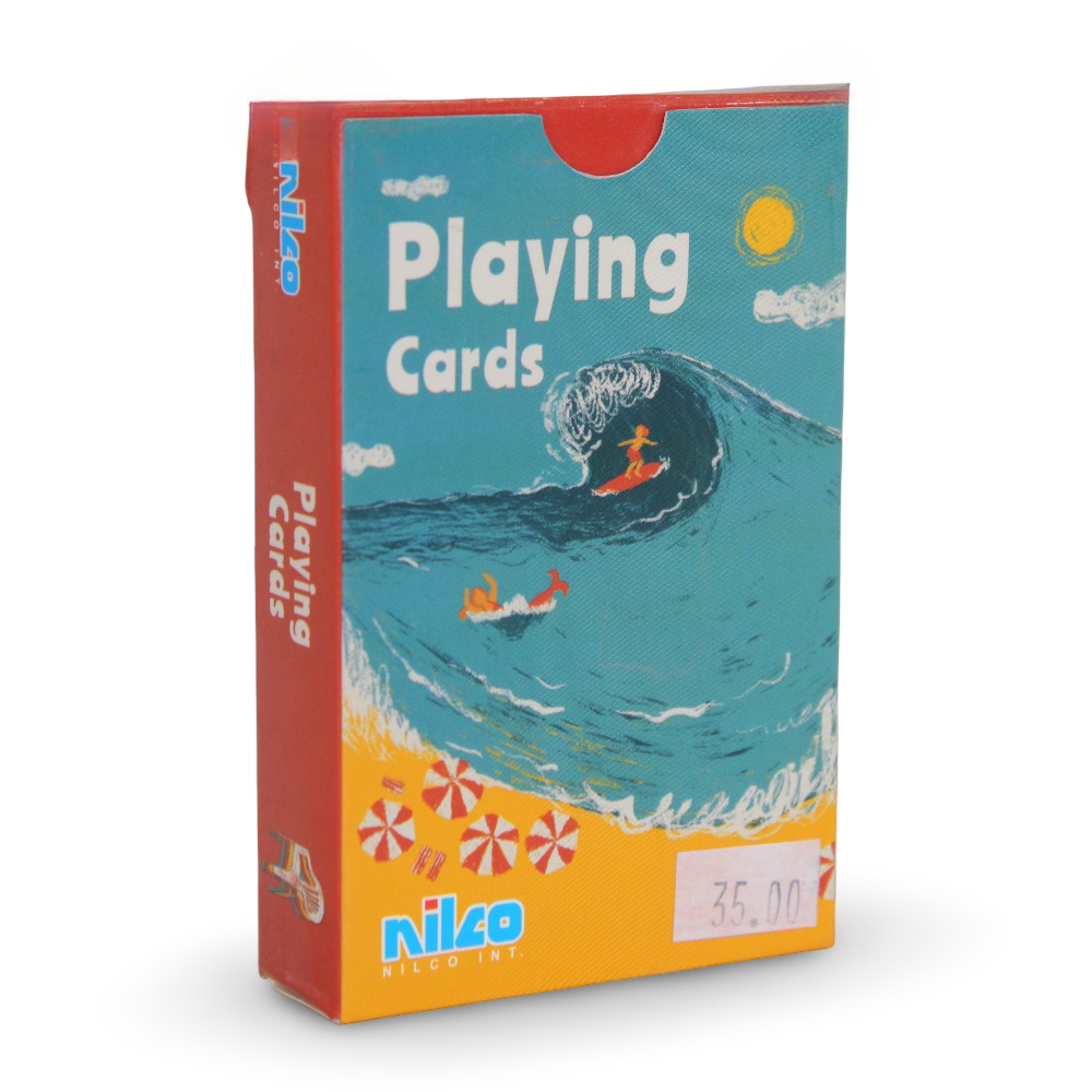 Summer Playing Cards – Classic 52-Card Deck with Beach Design - Toys - Nilco