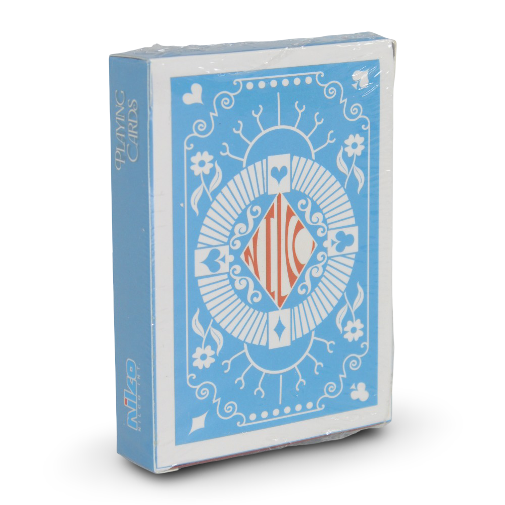 Nilco Premium Playing Cards – Light Blue Classic 52-Card Deck