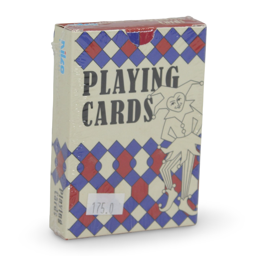 Nilco Premium Playing Cards – Red & Blue Classic 52-Card Deck - Toys