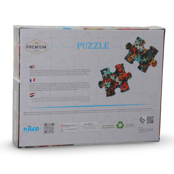 Nilco Snowman Jigsaw Puzzle – 500 Pieces Festive Jigsaw Puzzle