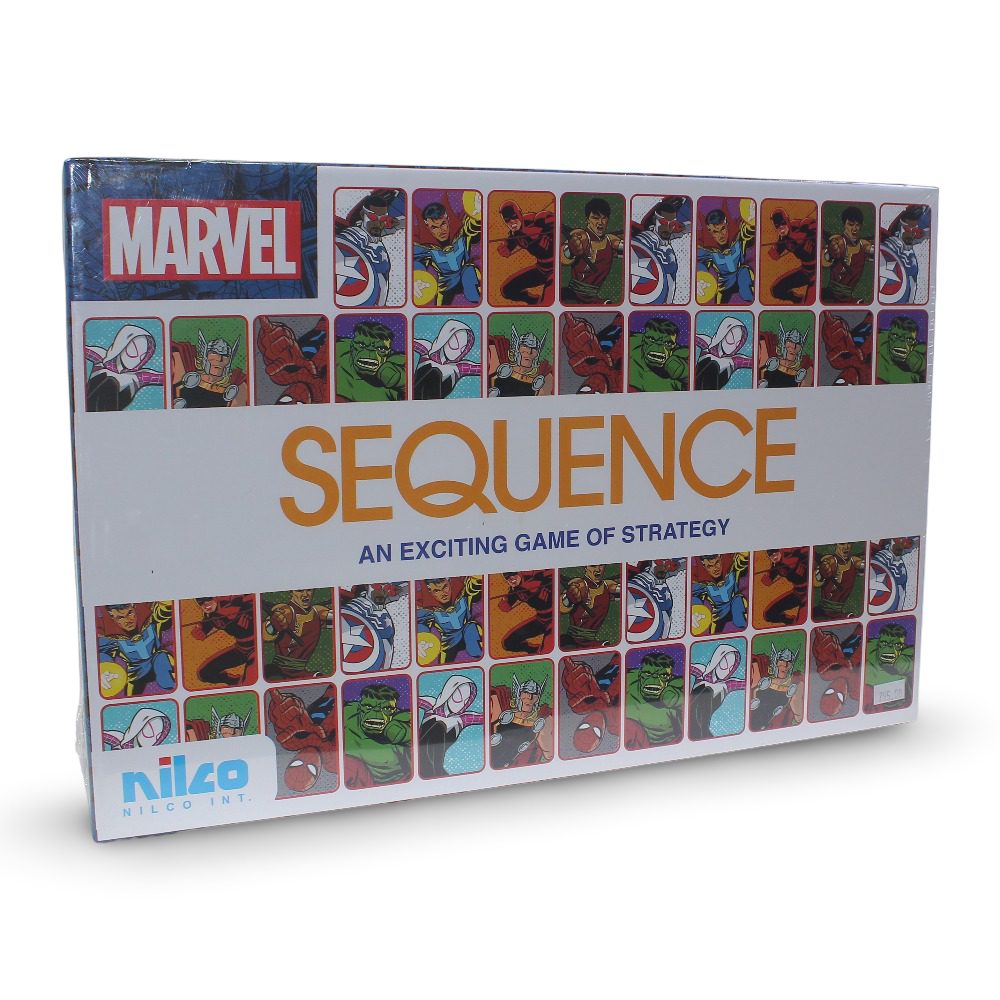 Nilco Marvel Sequence Strategy Board Game - Toys
