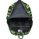 Cubs Neon Green Camo Junior Student Backpack