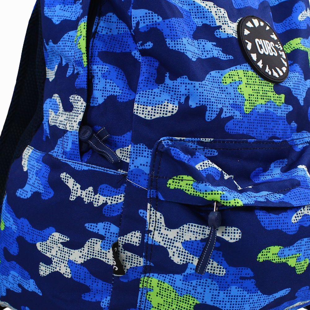 Cubs Camouflage Blue Junior Student Backpack