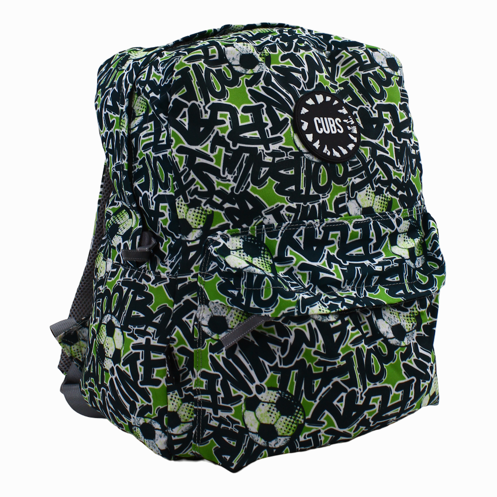 Cubs Graffiti Football Junior Student Backpack