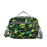 Cubs Neon Green Camo Cross Body Lunch Bag