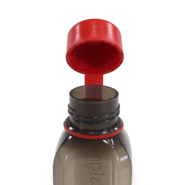 M Design Square Bottle with Strap 500ml – Black