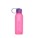 M Design Square Bottle with Strap 650ml - Pink