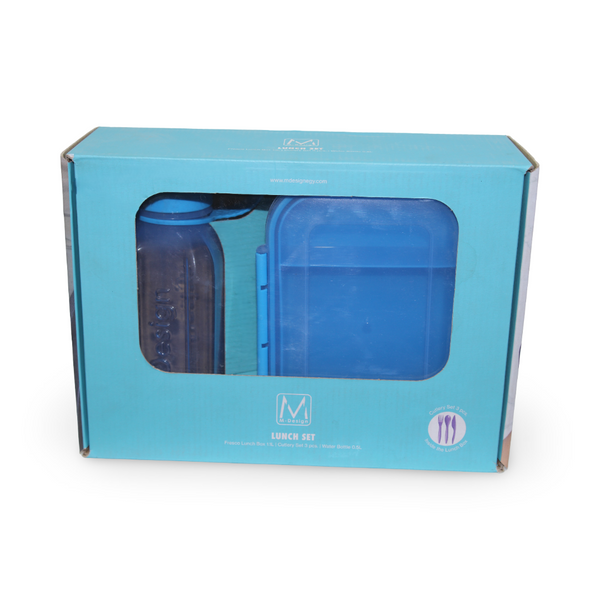M-Design Lunch Set 1.1L – Blue