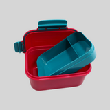 The New M-Design Fresco Lunch Box 1.1 L - Fuchsia/Teal