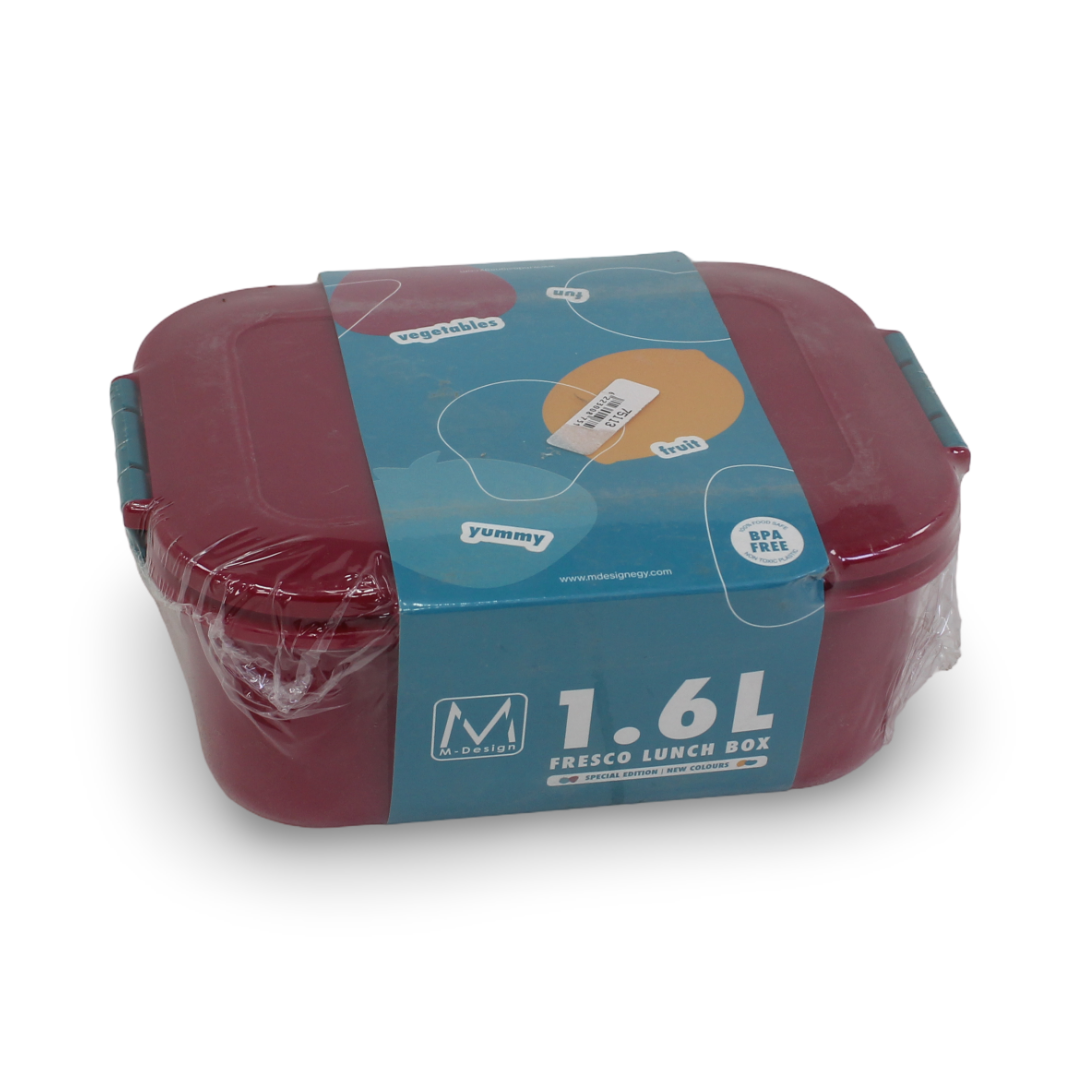 M-Design Fresco Lunch Box 1600 ml – Fuchsia/Teal