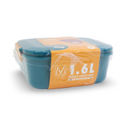 M-Design Fresco Lunch Box – 1.6L Teal/Orange