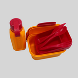 Orange/Red The New M-Design Lunch Set - 1.1 L