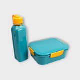 Teal/Yellow The New M-Design Lunch Set 2,100 ml