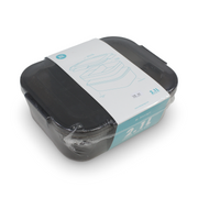 M-Design Fresco lunch Full Transparent 2.1L – Black - School - M Design