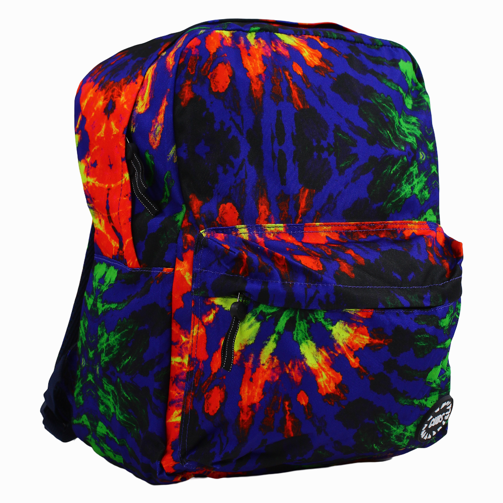 Cubs Red/Black Tie Dye Junior Student Backpack