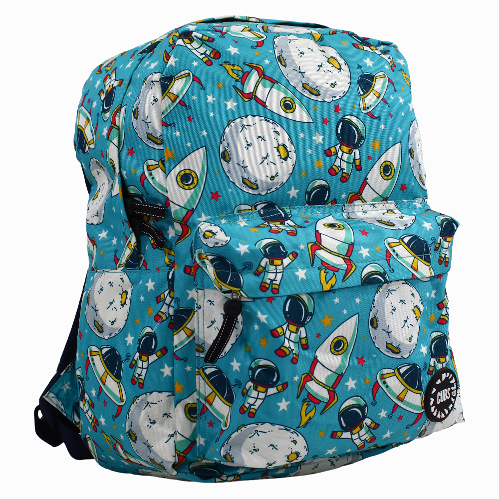Cubs Blue Universe Junior Student Backpack - 15 Inches