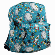 Cubs Blue Universe Junior Student Backpack - 15 Inches