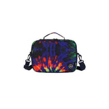 Cubs Red/Black Tie Dye Classic Lunch Bag With Shoulder Strap