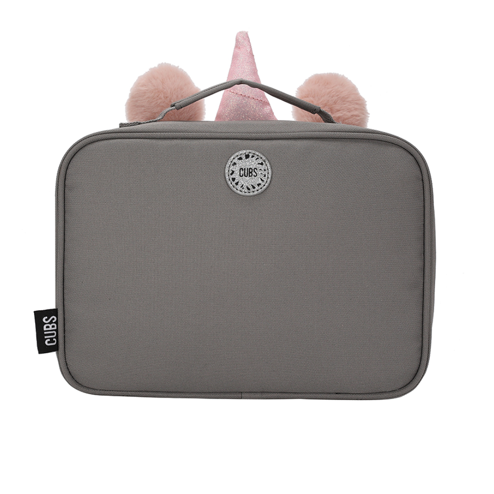 Cubs Pink Unicorn Sequin & Fur – Lunch Bag