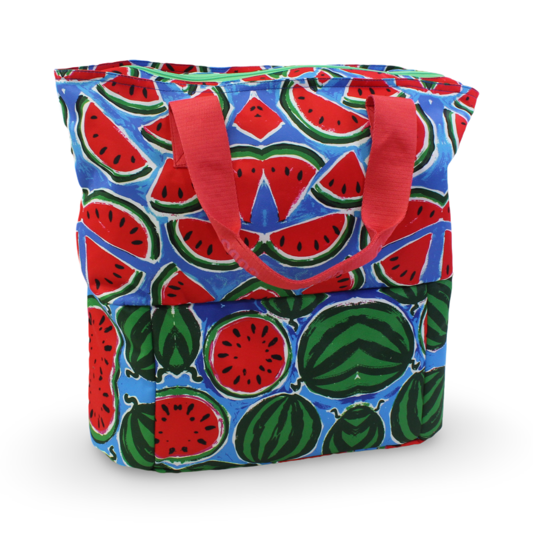 Cubs Watermelon Wave Cooler Tote (41L)