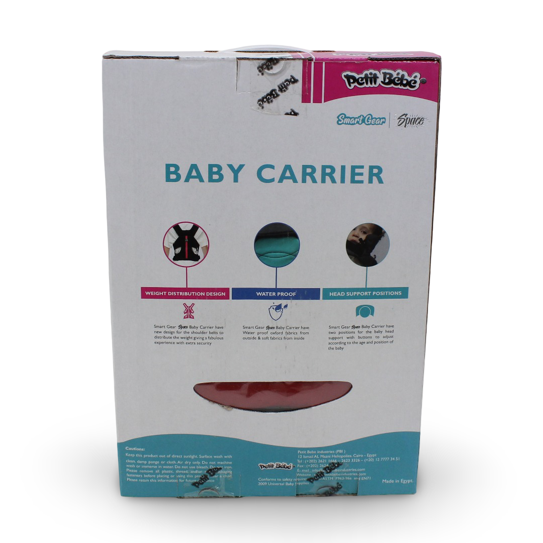 Petit Bebe Baby Carrier Smart Space – Red