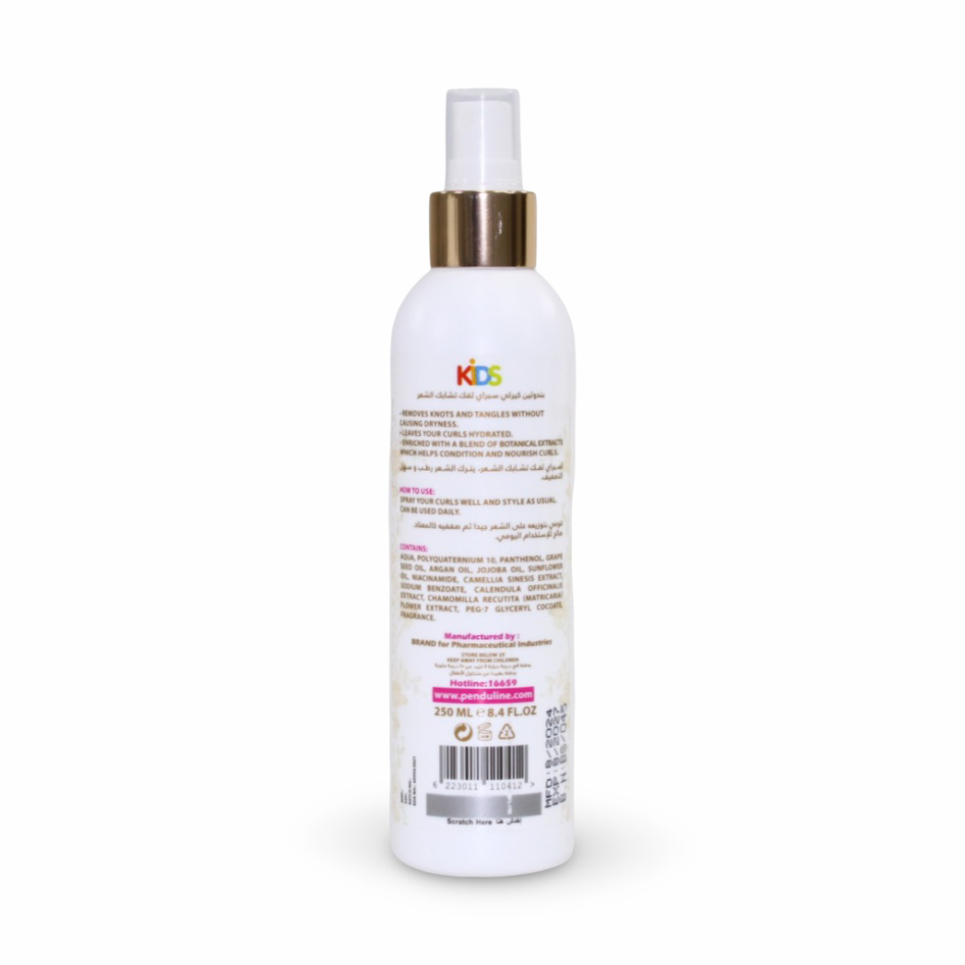 Penduline Curly Kids Detangler Hair Spray – 250 ml