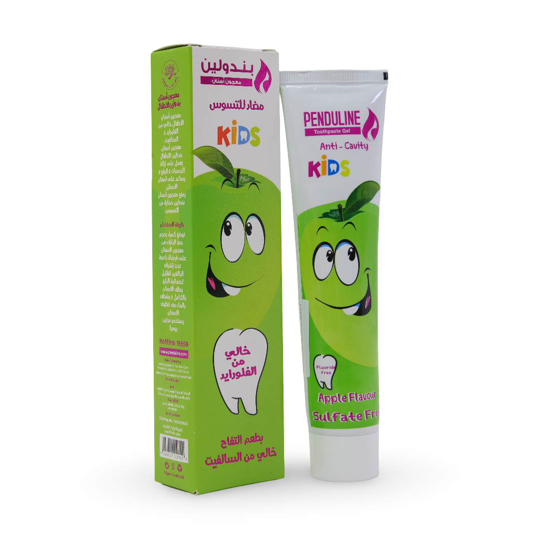 Penduline Kids Apple Toothpaste Anti-Cavity Gel – 75 ml