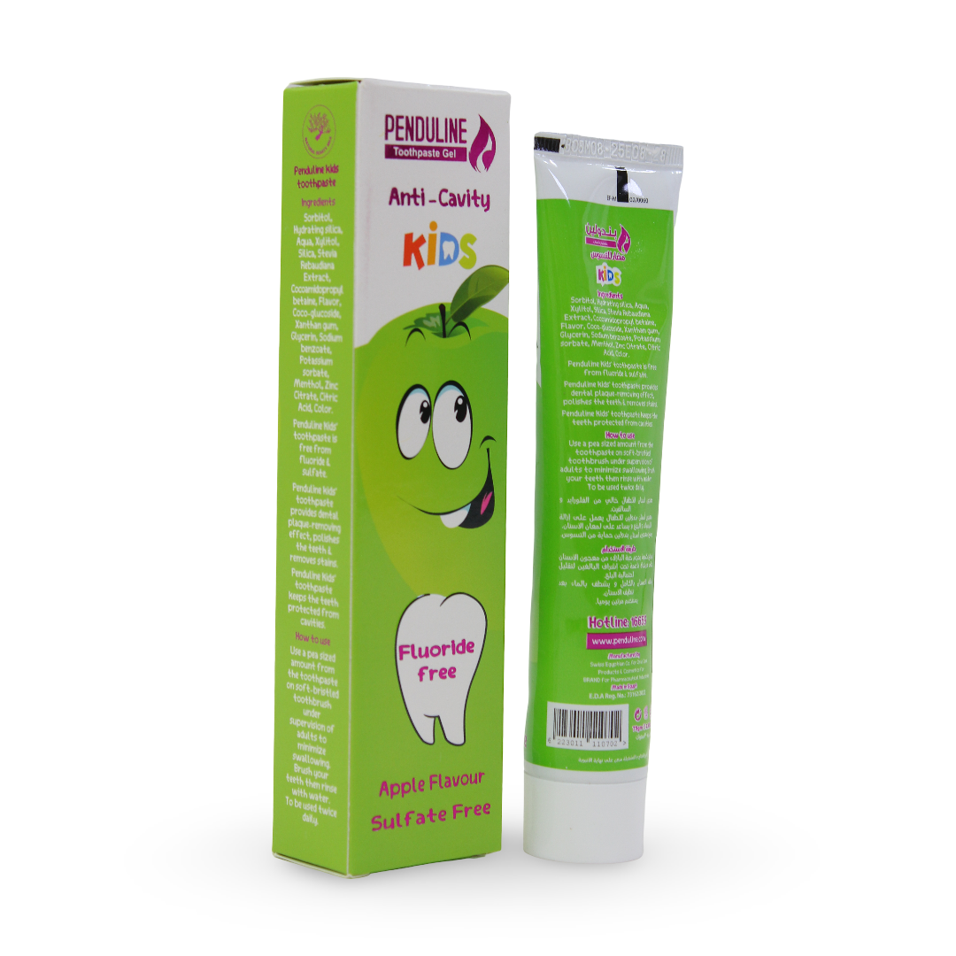 Penduline Kids Apple Toothpaste Anti-Cavity Gel – 75 ml