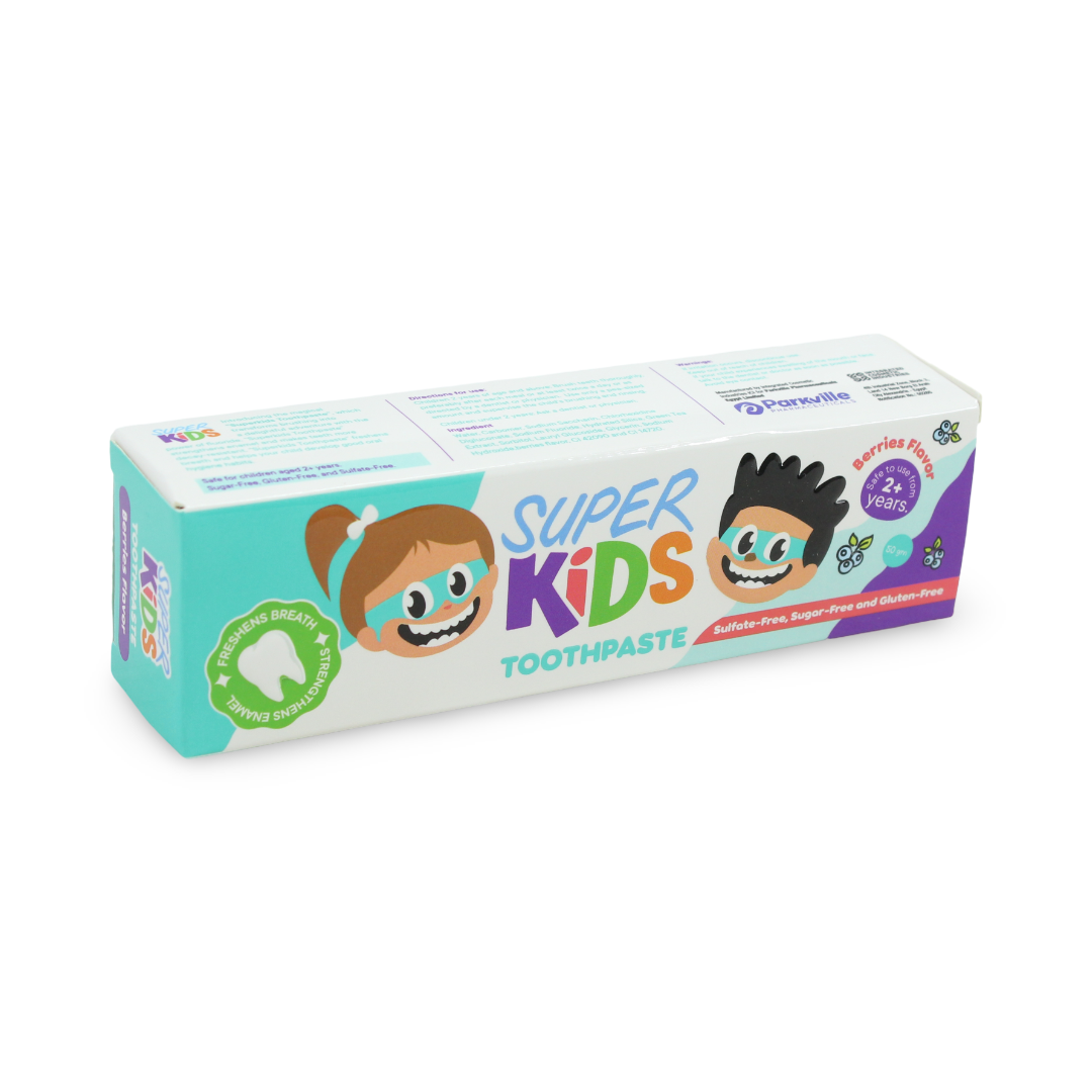 Super Kids Toothpaste Berry Flavor – 50gm