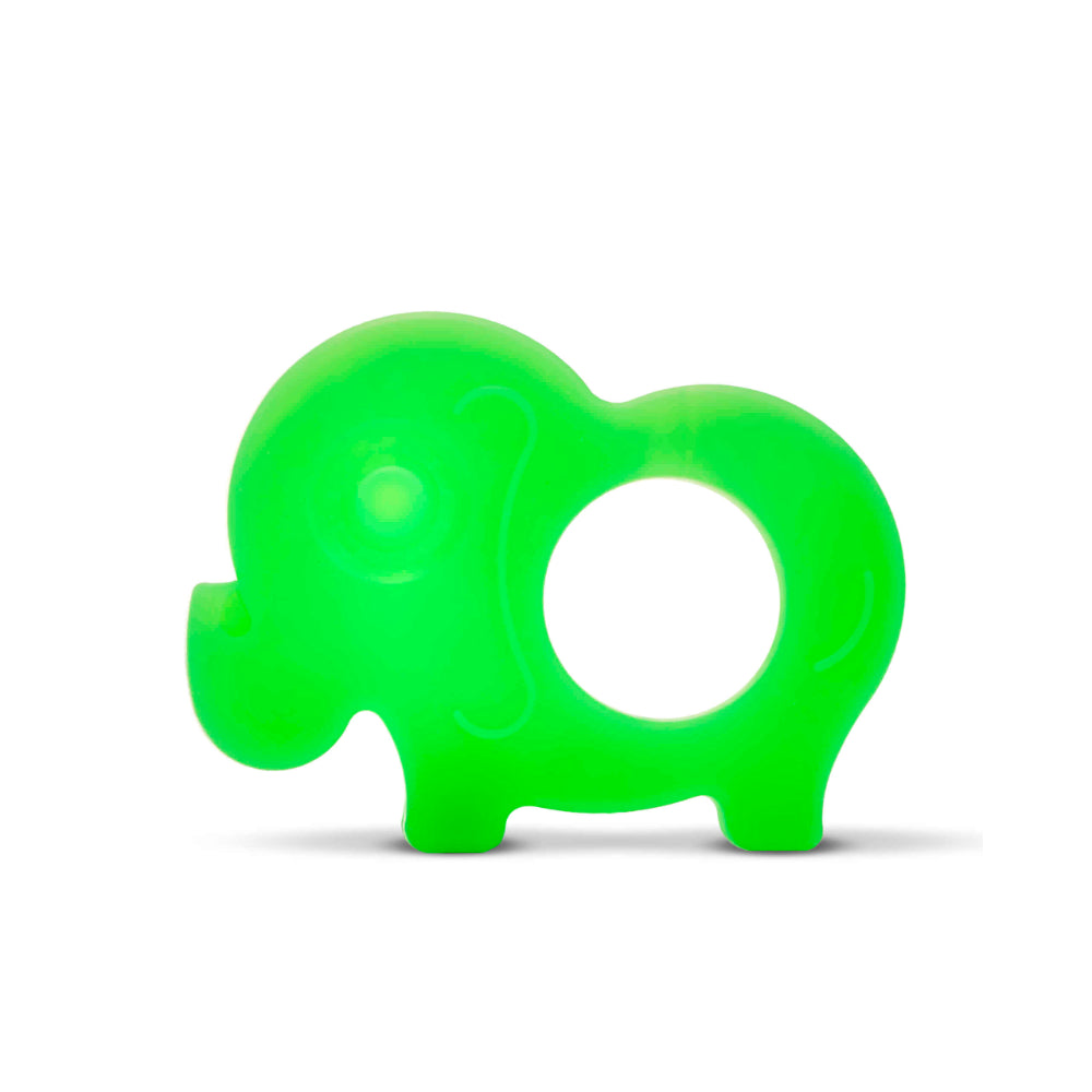 Canpol Babies Soft Bite Silicone Teether – Green Elephant