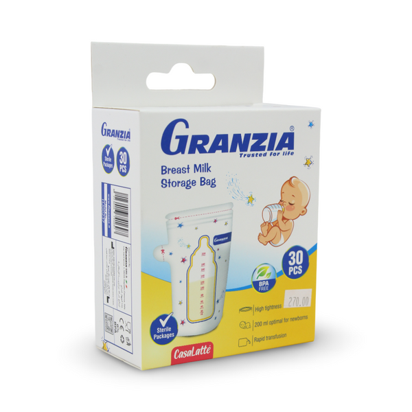 Granzia Casalatte Breast Milk Storage Bags - Baby Essentials