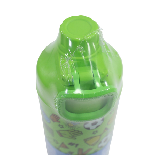 Tank Insulated Super Cool Mini Football Printed Bottle 650ml – Green