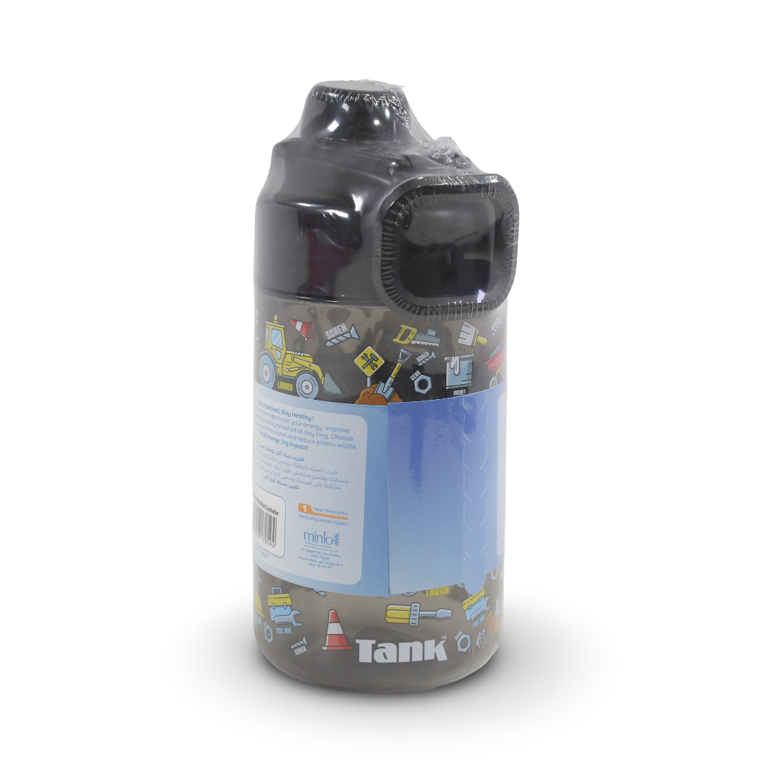 Tank Tritan Construction 525ml – Black