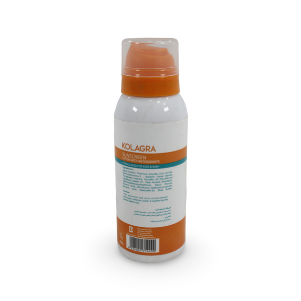 Kolagra Sunscreen Spray Kids SPF 50+ – 120ml