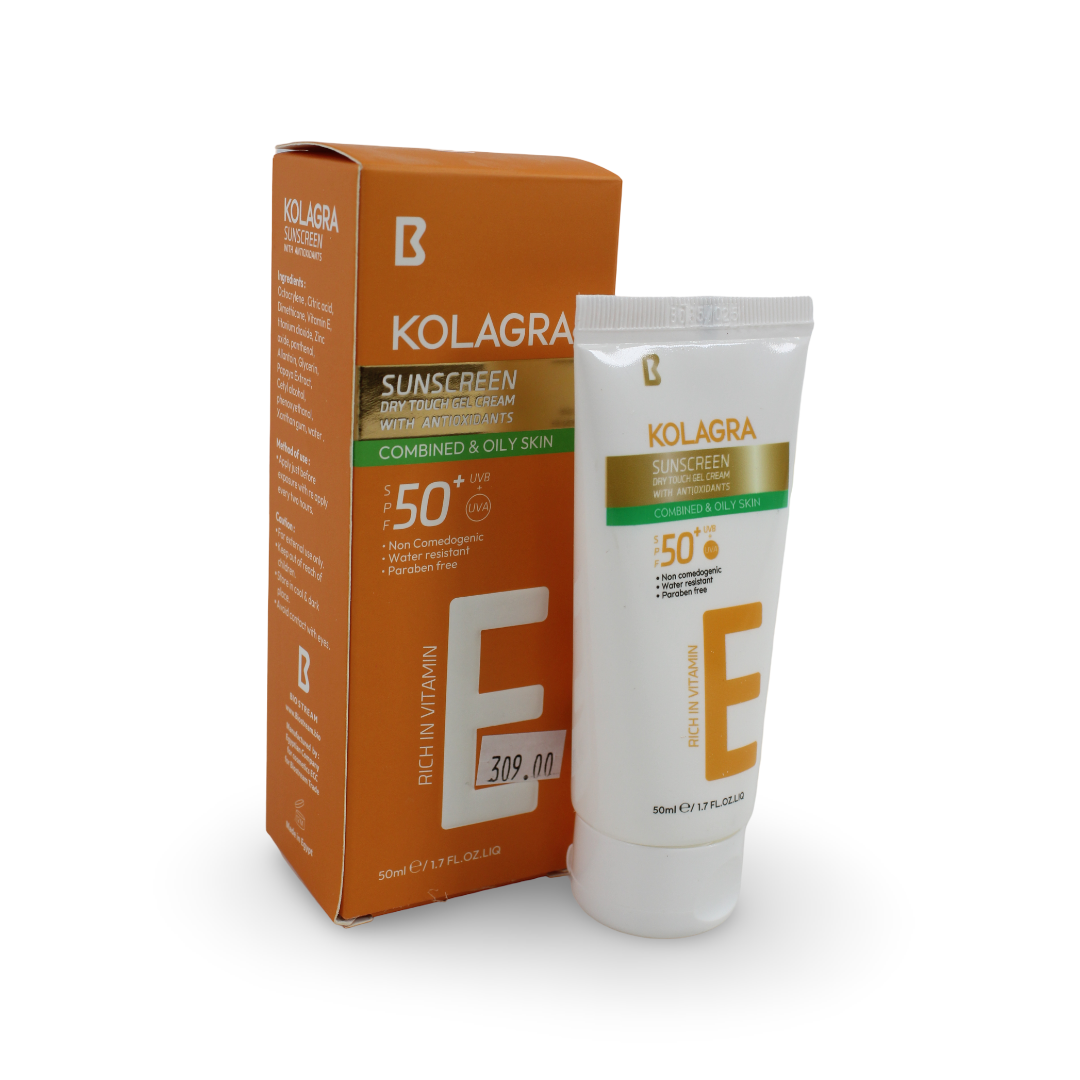Kolagra Sun Screen Gel Cream SPF 50+ – 50ml - Baby Essentials