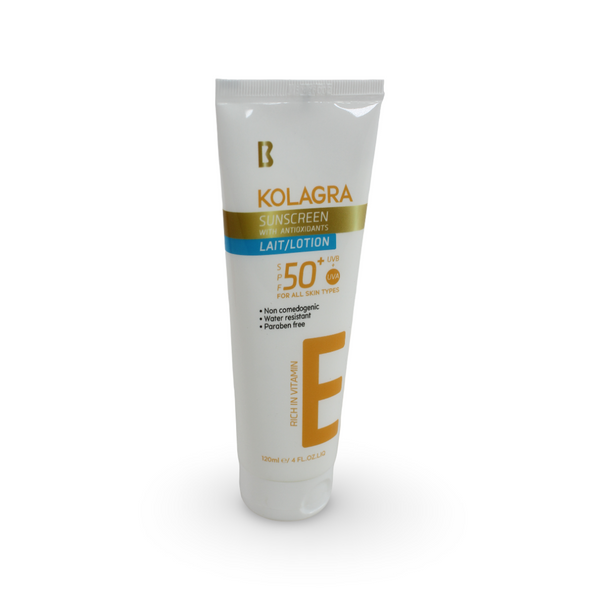 Kolagra Sunscreen Lotion SPF 50+ – 120ml