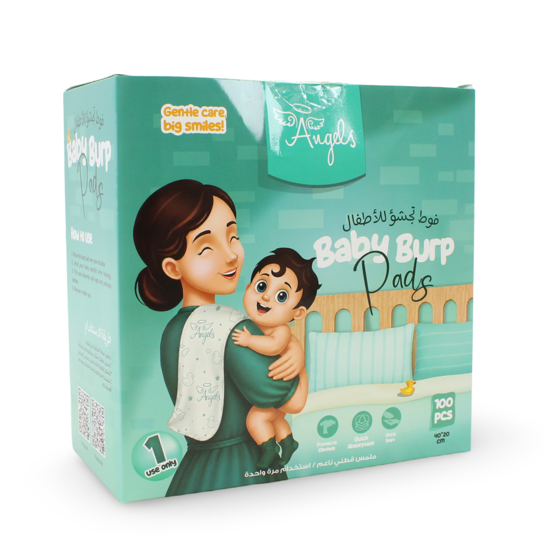Angels Baby Burp Pads - Baby Essentials