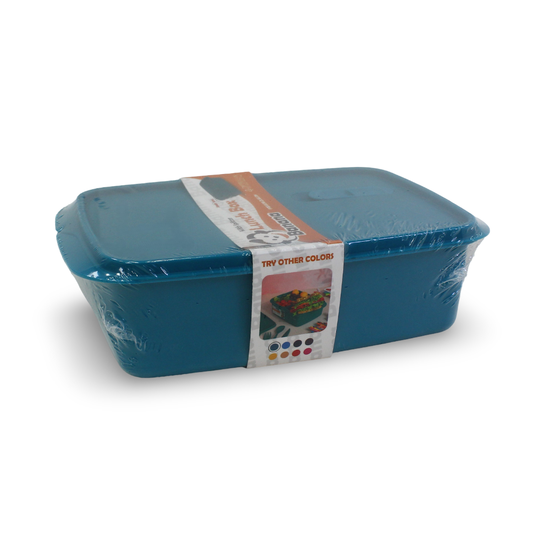 Banana Lunch Box With Splitter 2 Levels (1.5 L)